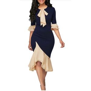 Fancy Formal Dress Size XL Extra Large